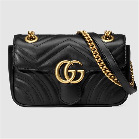 gucci black purse with heart on back|GG Marmont Small Shoulder Bag Matelassé .